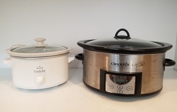 6-Quart Crockpot & Rival 2.5-Quart Crockpot