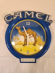 Camel Cigarette Clock