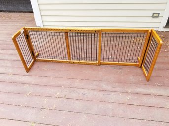 Freestanding Pet Gate 20' High