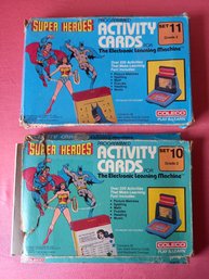 Superheros Activity Card Boxes