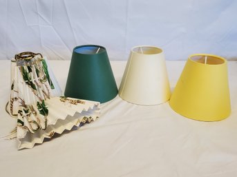 Assortment Small Fabric Lampshades