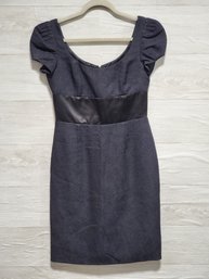 Ladies Size 6 Isaac Mizrahi Little Black Cap Sleeved Dress