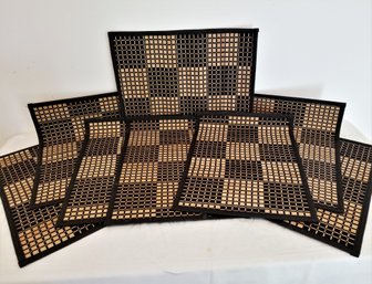 Set Of 10 Handwoven Mkeka Mats By 7 Principles 365  Handcrafted In Uganda