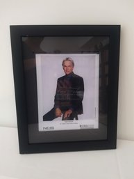 Mark Harmon Framed Personalized Autographed Photo 8' X 10'