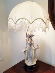 Beautiful Vintage 1995 Florence Giuseppe Armani Spring Morning 3 Foot Table Light Lamp Signed - MSRP $3500!!