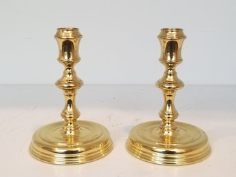 Vintage Baldwin Brass Candlestick Holders