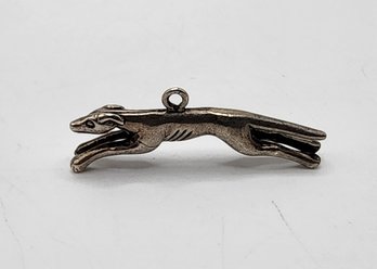 Incredible Vintage Sterling Silver Greyhound Charm