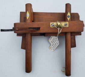 Antique English Sash Fillester Tool With Rare Mark Of John Or Joseph Sims Of London
