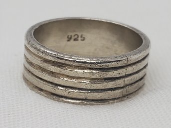 Sterling Silver Size 5 Wedding Band ~ 5.15 Grams