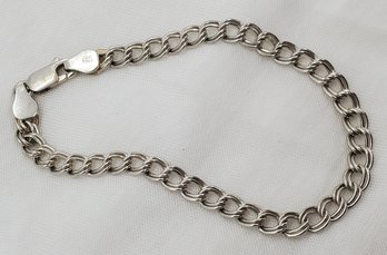 Vintage Sterling Silver 7' Italian Bracelet ~ 5.42 Grams