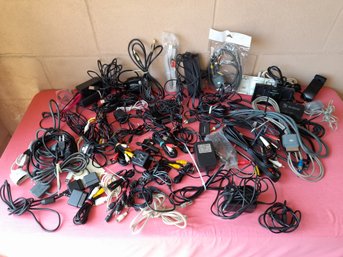 Mixed Video Game Cord Lot #11