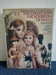 The Collectors Encyclopedia Of Dolls Book