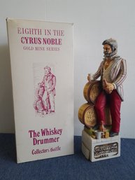 Eighth In The Cyrus Noble Gold Mine Series The Whiskey Drummer Collectors Bottle