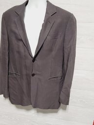 Men's Georgio Armani Size 40 Dark Gray Sportcoat Jacket