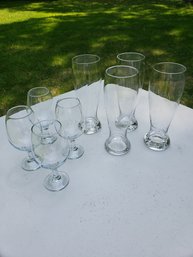 (2) Sets Of (4) Beer Glasses