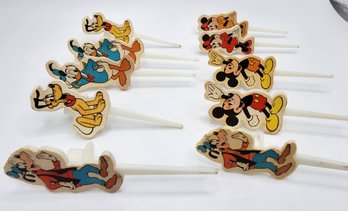 Lot Of 10 Vintage Disney Party Pick Candle Holders