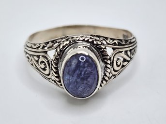 Bali Legacy Tanzanite Ring In Sterling Silver