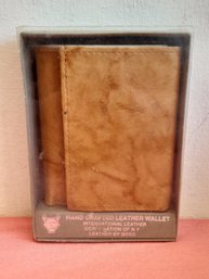 Hand Crafted Leather Wallet NEW