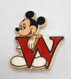 Vintage Disney Mickey Mouse Pin Made In Saint Lucia