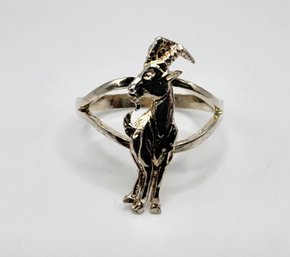 Really Cool Sterling Silver Mountain Goat Ring