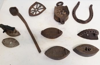 Lot Of Miscellaneous Antique Garage Finds