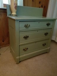 Light Green 3 Drawer Small Chest Of Drawers