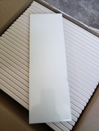 Two Boxes Of White Subway Tile