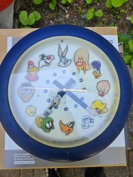 Looney Toons Novelty Clock  12'
