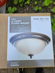 13' Flush Mount Ceiling Light - New In Box