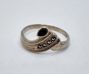 Stunning Vintage Sterling Silver Ring