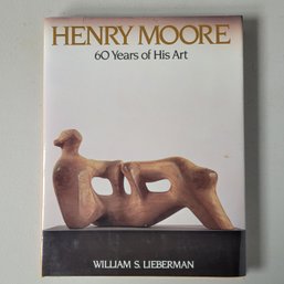 1983 Printing Of Iconic Henry Moore 60 Yrs Of His Art
