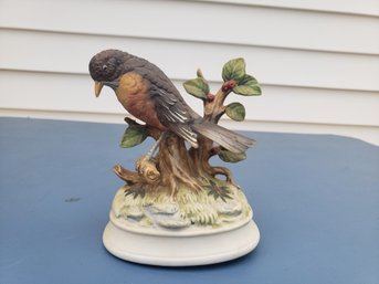 Vintage Gorham Robin Musical Figurine