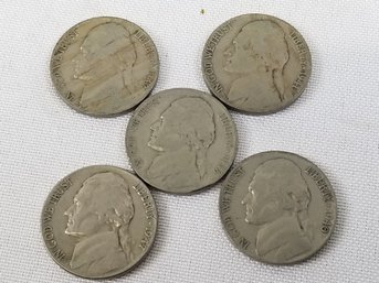 Silver War Nickels