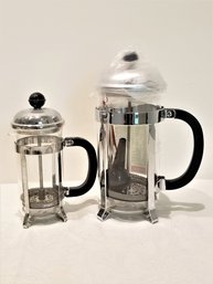 NEW Bodum Eight Cup And Pyrex Single Serve French Presses