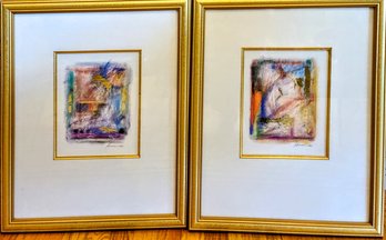 Also By Hennerman  Abstract Lithograph Prints Nicely Framed