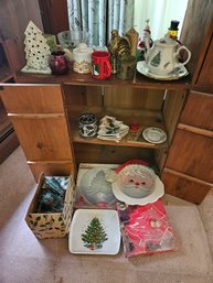Nice Lot Of Holiday Decorative Items