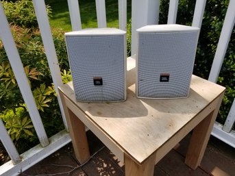 Two JBL Professional Control 25 Indoor Outdoor Speakers