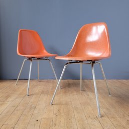 Pair Original Eames HERMAN MILLER DSS Chairs