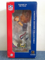 Limited Edition Collectible Football Shockey Bobble Head