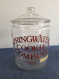 Springwater Cookie Company Cookie Jar