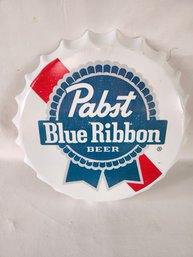 Pabst Blue Ribbon Tin Wall Hanging Sign
