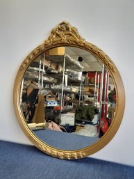 Round Framed Mirror #3