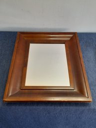 Antique Wood Framed Mirror #5