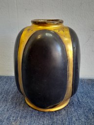 Black And Gold Vase