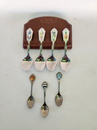 Collection Of Souvenir Spoons