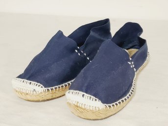 Ladies Cosido A Mano - Spain Navy Blue Espadrilles US Size 6.5 - EU Size 40