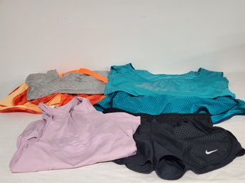 Ladies NIKE Dri Fit & Lululemon Running Shorts & Tank Tops - Size Small & Medium