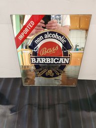 Bass Barbican Advertising Mirror