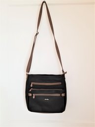 MultiSac Lorraine Women's Brown Leather Crossbody Bag