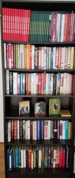 Book Case Full Of Books Including Bookcase: Cookbooks, Non-Fiction & Fiction   #1